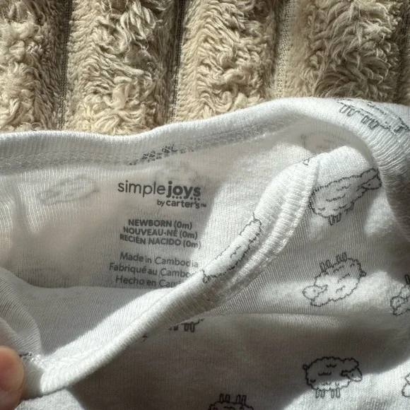 Ribbed Long Sleeve Baby Bodysuits - Picture 14 of 15